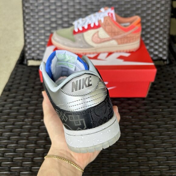 NIKE CLOT x DUNK SP LOW WHAT THE Size 10 - Picture 3 of 6